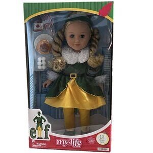 NEW My Life As ELF 12pc Posable 18-inch Doll + Blonde Hair + Blue Eyes